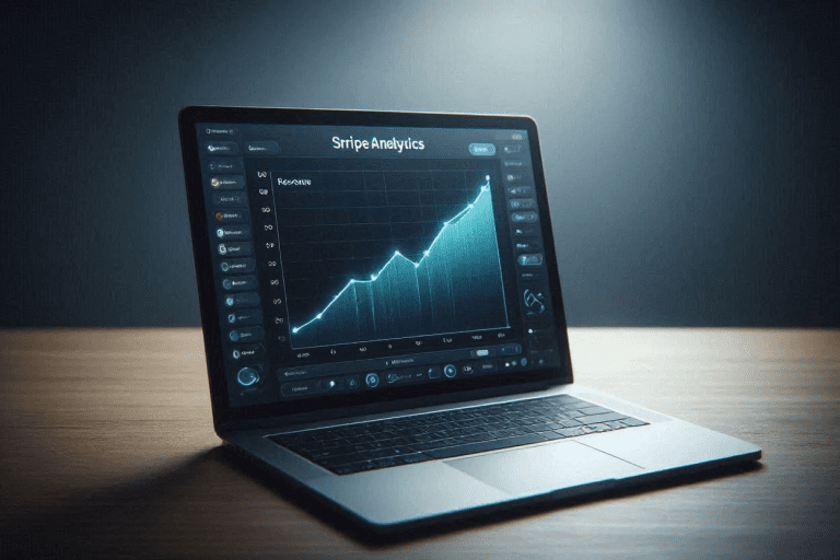 Establishing a successful faceless digital product business model dashboard graph.