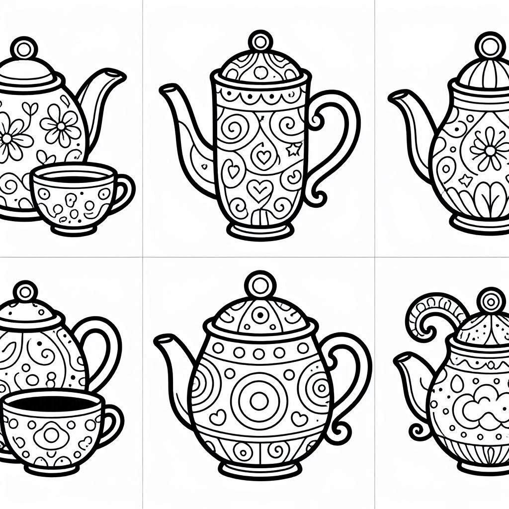 Using CF spark to create minimalist coloring books with AI