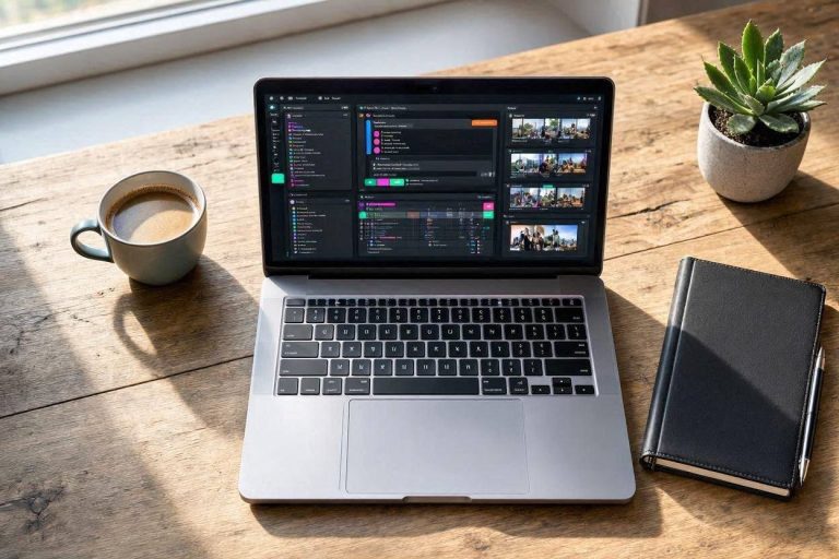 Canva design hacks workflow on a modern laptop screen